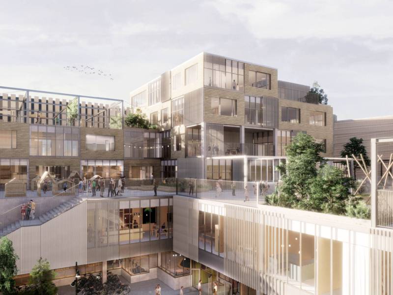Rendering: RUBOW Arkitekter